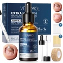Vrenmol Toenail Fungus Treatment Extra Strength: 3-Day Visible Nail Renew | File-Treat-Seal 3-Step Care, 25% Undecylenic Acid, 1% Tolnaftate, Disposable Tools, Manuka Oil, Fades Thick Stained Nails