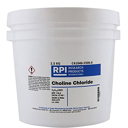 Research Products International Choline Chloride, 2.5 Kilograms - RPI