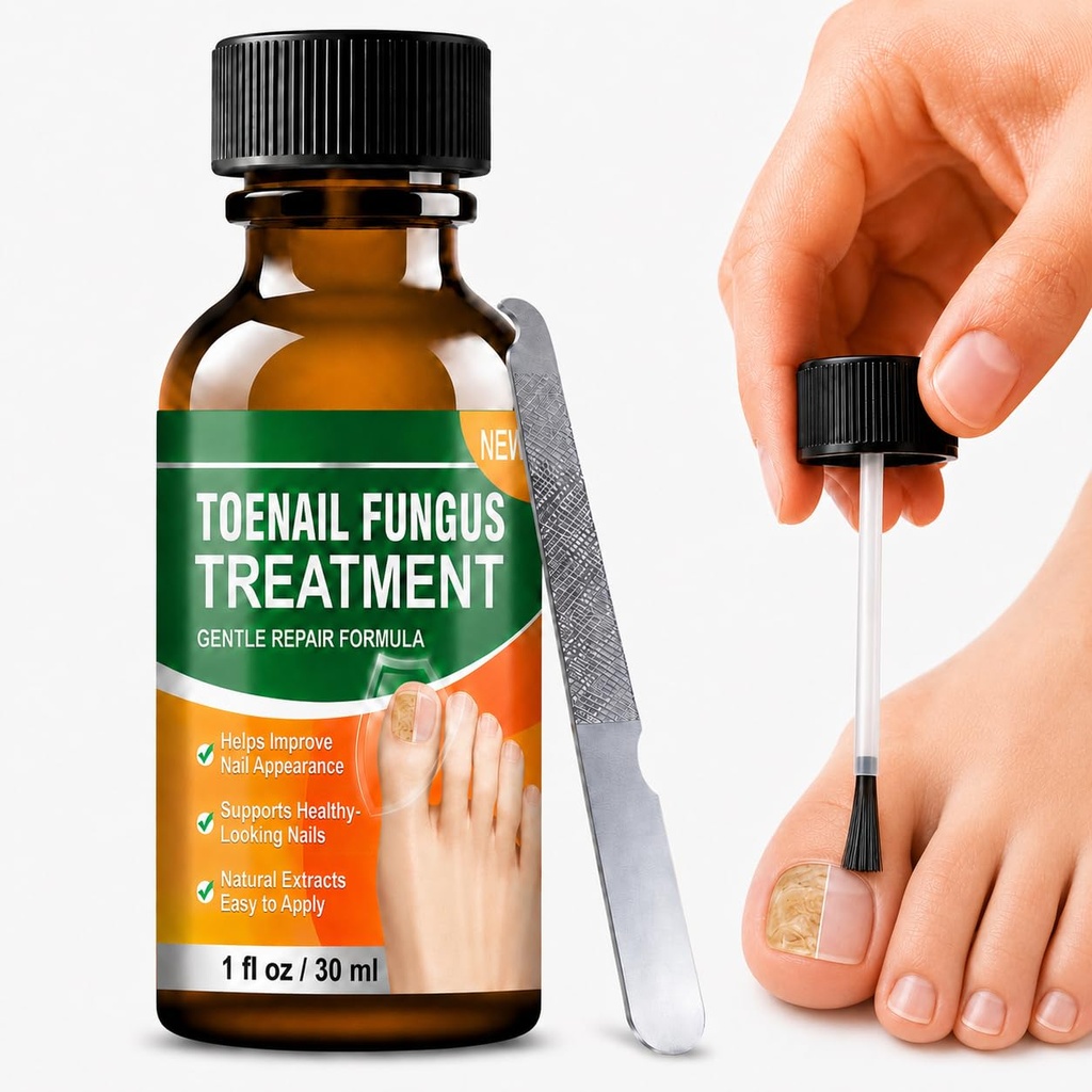 Toenail Fungus Treatment Extra Strength – Nail Repair for Damaged Nails | Nourishes & Restores Discolored Nails,Gentle on Skin,Easy toApply,Effective Treatment Under and Around Nails