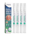 Nail Fungus Treatment Pen, Nail Repair and Care Solution for Damaged, Brittle Nails – Gentle Botanical Formula, Easy Twist Pen – 2 Packs × 2 (4 Pens Total)