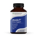 Anxie-T - Strress Relief Supplement - Υποστηρίζει Mood & Mental Focus - Νιώστε ήρεμοι και χαλαρωμένοι - Ανακουφίζει ένταση & νευρικότητα - Ashwagandha, Kava Kava, GABA & L-Theanine - 120 Κάψουλες