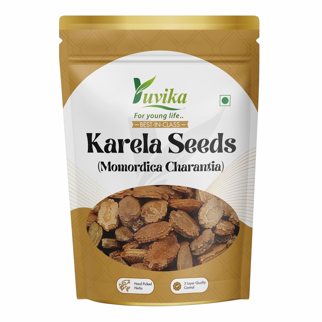 YUVIKA Karela Seeds - Momordica Charantia - Bitter Gourd (400 Grams)