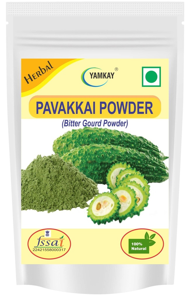 Bitter Gourd Powder | Momordica Charantia Powder | Dried Bitter Melon Powder | 100% Pure & Natural | No Additives | Non-GMO (300 Gm 10.58 OZ)