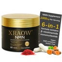 NMN Supplement 1000mg, Resveratrol, CoQ10, Glutathione, Curcumin & Saffron | NAD+ Precursor Supplement for Cellular Energy & Healthy Aging · 5 Antioxidants with Saffron Extract · 60 Vegan Capsules