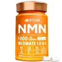 Vyxion NMN Supplement 1000mg Complex | 12-in-1 NAD Supplement with Resveratrol, CoQ10, TMG, Quercetin & Antioxidant Blend | Cellular Energy & Healthy Aging | 60 Veggie Capsules