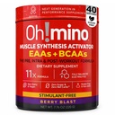 Ω!μίνο Essential Amino Acids συμπλήρωμα. Berry Blast, Simulant-Free σκόνη. Και οι 9 ΕΑΑ, BCAAs και το τέλειο Amino για τις προπονήσεις, Amino Energy, και να οικοδομήσουμε τους μυς, και να ανακτήσουμε πιο γρήγορα.