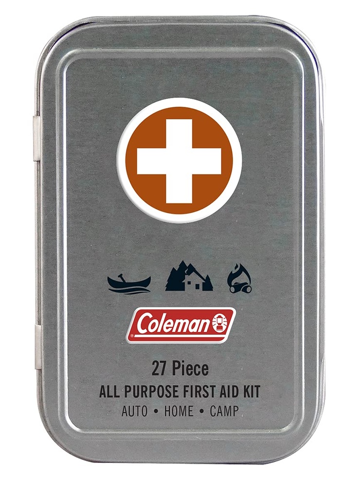 Coleman All Purpose Mini First Aid Kit - 27 Pieces, Small