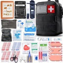 Premium IFAK Trauma Kits, First Aid Kits with Tourniquet, 36" Splint, Israeli-Bandage,Survival Emergency Prepare Equipment Bag for Home, Outdoor, Heavy-Duty Workspace, School, Car
