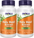 NOW Supplements, Holy Basil Extract 500 mg (Holy Basil is a Sacred Plant in Ayurveda), 90 Veg Capsules (Pack of 2)