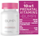 Centurion Labs Premium Προγεννητικές Βιταμίνες [10 Ισχυρά Συστατικά] με DHA, EPA, Folate και βιταμίνη B12, Όλα τα φυσικά συμπλήρωμα εγκυμοσύνης για την ανάπτυξη του εμβρύου και την υποστήριξη εγκυμοσύνης, 30 Softgels