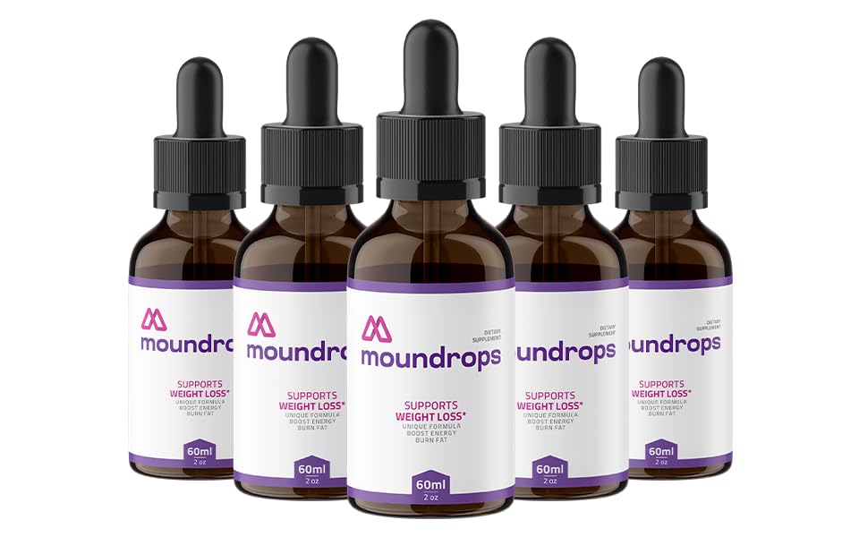 Official to Maintain Energy Levels and Fitness, All Natural Formula for Healthy Body & Overall Well-Being, Moun Drops Liquid Dropper, Gotas Review (90 Servings), Pack of 1 (5)
