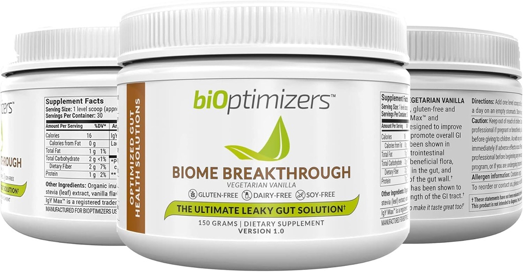 BiOptimizers The Ultimate Gut Health Stack - Σοκολάτα, προωθεί και επίπεδα Gut Health