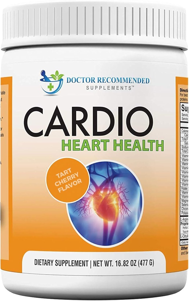 Cardio Heart Health Powder – L-Αργινίνη συμπλήρωμα 5000mg & L-Κιτρουλίνη 1000mg, 16,82 oz