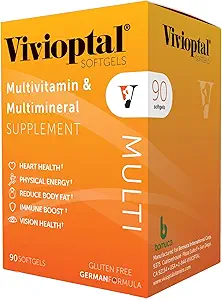 Vivioptal Multi, 90 Softgels, Multivitamin & Multimineral, Χωρίς γλουτένη, Γερμανική Φόρμουλα