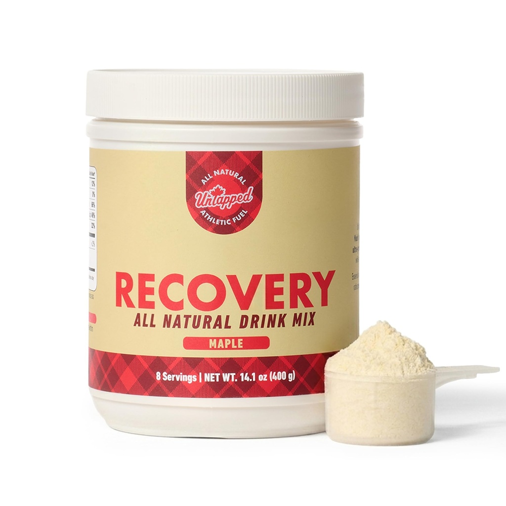 Untapped Maple Drink Mix, 14.1 oz, 8 Servings, Powdered Beverage with Milk, Egg Whites, Maple Sugar and Sea Salt