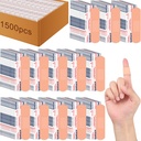 Timgle 1500 Pcs 3/4" x 3" Adhesive Bandages Bulk Waterproof Adhesive Breathable Bandages for Sensitive Skin School Nurses Businesses Travel First Aid Kits Homeless Care Supplies Donations
