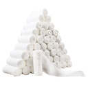 96 Gauze Bandage Rolls –Value Pack 96 Rolls - Premium First Aid Supplies for Safe Adventuring–Flexible, Stretchable, Breathable Gauze – 3” x 4.1 Yards Bandage Wrap for Wound Dressing