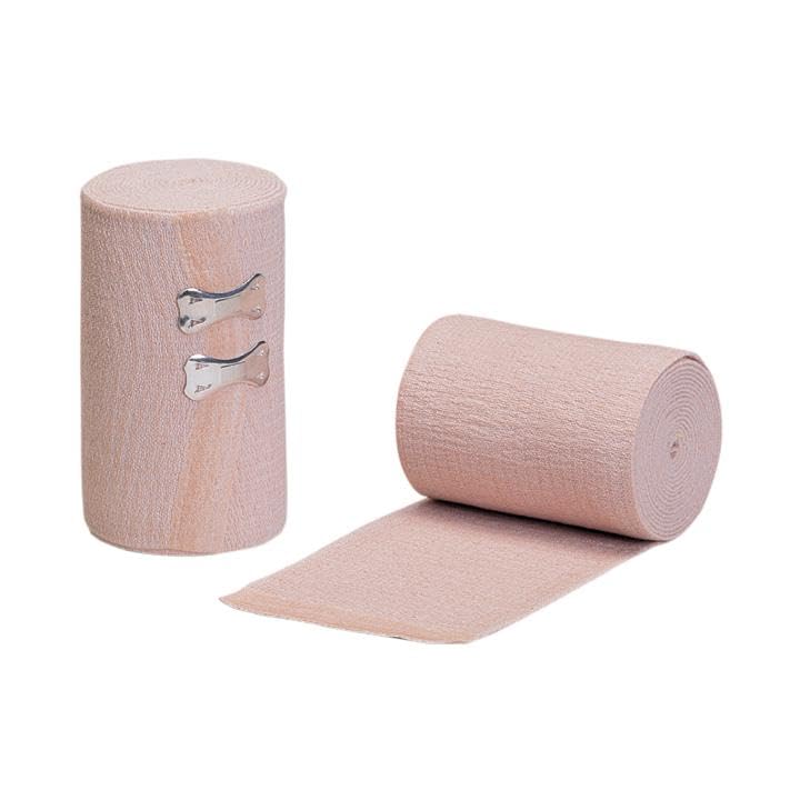 Procare Elastic Bandages with Clip Closure, 2" x 4.5 Yards, Beige