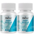 Heivy Lactase Pills 9000 FCC, 180 Count | Fast Acting Dairy Digestion Support Supplement for Lactose Sensitivity