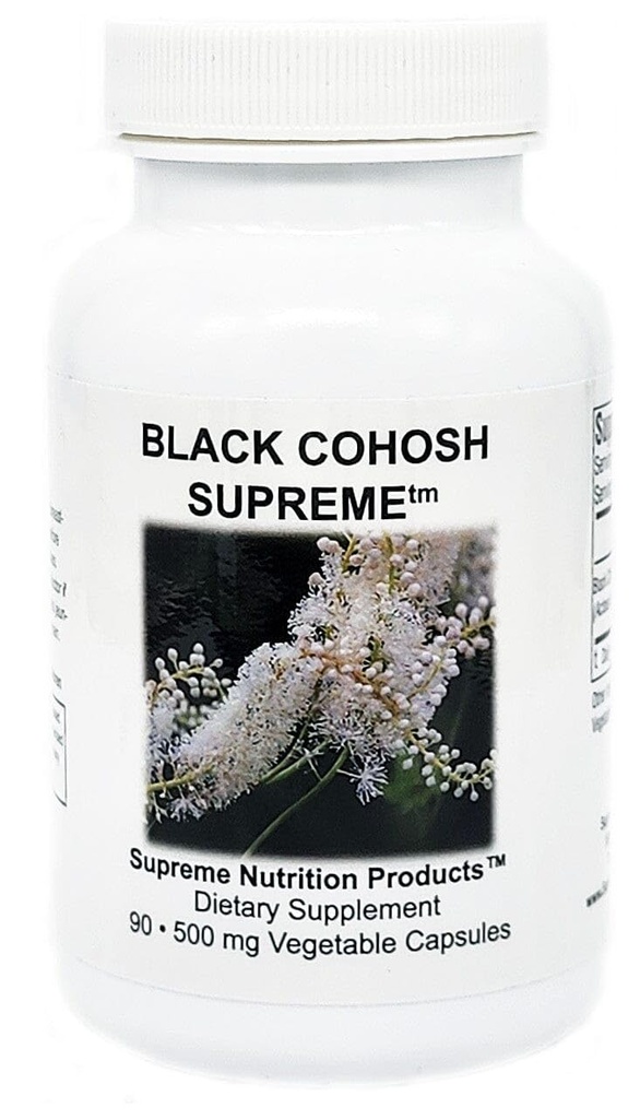 Supreme Nutrition Black Cohosh Supreme, 90 Pure Vegetarian Capsules