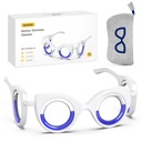 NEOISM Motion Sickness Glasses, Car Sickness Glasses with Blue Pattern Bag | Motion Sickness Relief, Road Trip Essentials for Adults, Car Sickness Relief, Sea Sickness, Airsickness, Nausea Relief