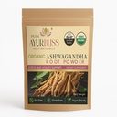 100% Organic Ashwagandha Powder, Ayurvedic Blend for Stress Relief, Energy and Hormone Balance, Supports Digestion, Vitality and Cortisol Care - 16oz