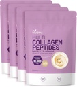 VivoNu Multi Collagen Peptides σκόνη, 16 Oz Hydrolyzed Protein Peptides 
