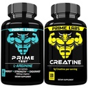 Prime Labs L Arginine (60 ct) + Creatine Capsules (120 ct)