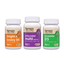 Βιταμίνες Renzo Adventurous Kid Bundle - Picky Eater Kids Multivitamin, Βιταμίνη D3 για παιδιά, και Φωτεινή & Εγκέφαλη βιταμίνη B6