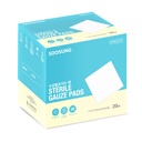 Sterile Gauze Pads 4x4 Inch (100 Count), 8-Ply Medical Grade Cotton, Individually Wrapped (20 Packs of 5), Highly Absorbent, Latex-Free Wound Dressing for Post-Surgical & Large Wounds – SOOSUNG