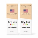 Dry Eye Area Kids Spray | Gentle Hypochlorous Mist, 60ml | Daily Refreshing Care for Sensitive Skin Around Eyes | No-Wipe Formula (2 Pack)