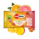 SaltStick Energy Gummies Orange Mango Guava - 10 Packets/20 Servings | Quick carbohydrates and electrolytes in delicious gummies to fuel your workout without sticky gels. Caffeine-free.