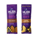 MUIR Slow Burn Variety Gel Pack - 24 Count (12 Cacao Almond Mate, 12 Cashew Vanilla Mate) - Organic Real Food Energy Gel for Running, Cycling & Endurance - Long-Lasting, Easy-to-Digest, Vegan, Non-GMO