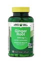 Ginger Root 550 mg – Digestive Health Support – 100 Capsules – Herbal Supplement for Nausea Relief & Healthy Digestion Pack-1