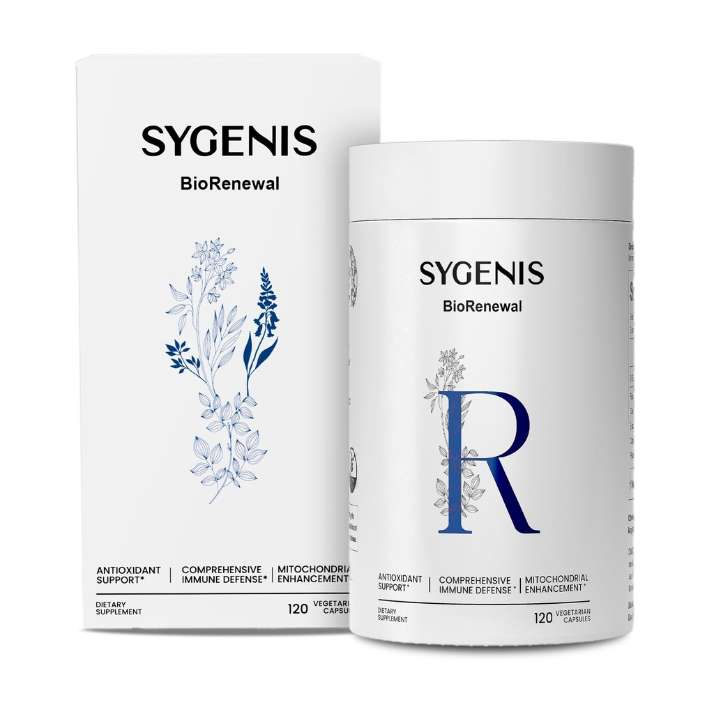 BioRenewal NAD Supplements for Women and Men | Energy Supplements for Cellular Repair, Brain Function, Muscle, Immune Support | Longevity Mix Vegan & Gluten Free 120 Capsules