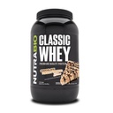 NutraBio Classic Whey Protein Powder- Full-Spectrum Amino Acid Profile - Χωρίς πληρωτικά, τεχνητά χρώματα, συντηρητικά - Χαμηλός γλυκαιμικός δείκτης - (Σοκολικό φυστικοβούτυρο, 2 Λίρες)