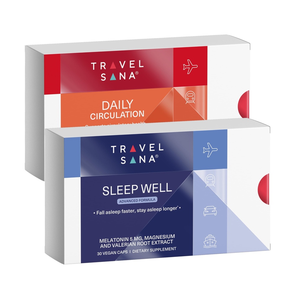 Rest & Daily Vitality Support Bundle (Sleep Well Advanced + Daily Circulation)
