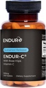 Endur ENDUR-C Vitamin C with Rose HIPS, Supports Collagen Production, Antioxidant Protection & Gentle Digestion, Gluten Free, 500mg (200 Tablets)