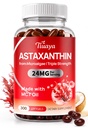Astaxanthin 24mg with MCT Oil, Strength Astaxanthin Antioxidant | 300 Softgels, 10-Month Supply, Fresh Microalgae Source, Triple Strength, Skin, Vision & Immune Support