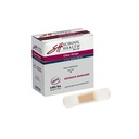 School Health - Clear Adhesive Bandages, Wound Care for Minor Cuts and Scrapes, Premium Adhesive Stays Secure with Movement or Perspiration, 100/Box (3/4" X 3", 100, Count)
