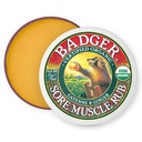Badger - Sore Muscle Rub, Cayenne Pepper and Ginger, Organic Sore Muscle Rub, Warming Balm, Muscle Relief Balm, Warming Muscle Rub, Sore Muscle Balm, 0.75 oz