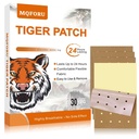 MQFORU Tiger Patches, 30 Pcs Chinese Tiger Plaster, Natural Herbal Adhesive Plasters for Muscle Joint Purposes, Maximum Strength Knee Patches for Back Shoulder Neck