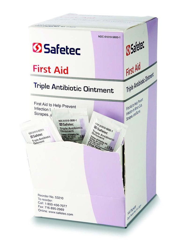 Triple Antibiotic-144-0.5 Gram Packet Box | 144 Count, Box