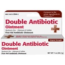Taro Double Antibiotic Ointment (1 Oz Tube) First Aid Wound Care for Minor Cuts, Scrapes & Burns, Topical Antibiotic for Adults and Children 2+, Neomycin-Free