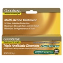 GoodSense Triple Antibiotic Pain + Scar Ointment for Minor Cuts, Scrapes and Burns, 0.5 Ounce