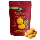 Vanilla Protein Cookies, 27g Protein Per Bag, 23 Mini Cookies – 10 Calories Each – Keto, Gluten-Free, No Added Sugar, Organic, High-Protein Snack – Made with Almonds, Whey, Dates & Monkfruit (Vanilla)