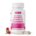 Women's Probiotics 15 Billion CFU - 14 Strains for Vaginal, Urinary & Digestive Health Support - Daily Supplement with Cranberry, D-Mannose, Ashwagandha & Prebiotics - Shelf Stable, 30 Capsules