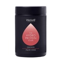 WelleCo HydroProtein Elixir, Protein Powder (Blackcurrant & Pommegrante) | Hydrating, Plant-Protein, Electrolyte, Energizing, Beauty-Supporting, Skin-Radiance, Recovery, Vegan