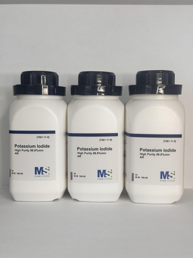 Potassium Iodide Crystals/Powder, High Purity, 300 Grams (3x100 Grams)