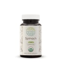 Spinach 60 Capsules, 500 mg, USDA Organic Spinach (Spinacia oleracea) Dried Leaf (60 Capsules)